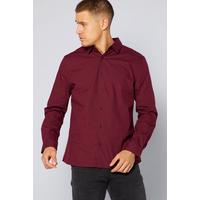 Image of Burgundy Geo Print Shirt