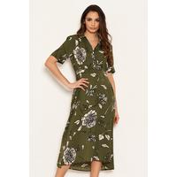 Image of AX Paris Printed Shift Midi Dress
