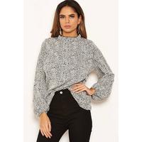 Image of AX Paris Printed Blouse