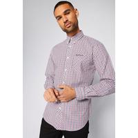 Image of Ben Sherman Red Check Shirt