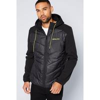 Image of Henleys Hybrid Black Jacket