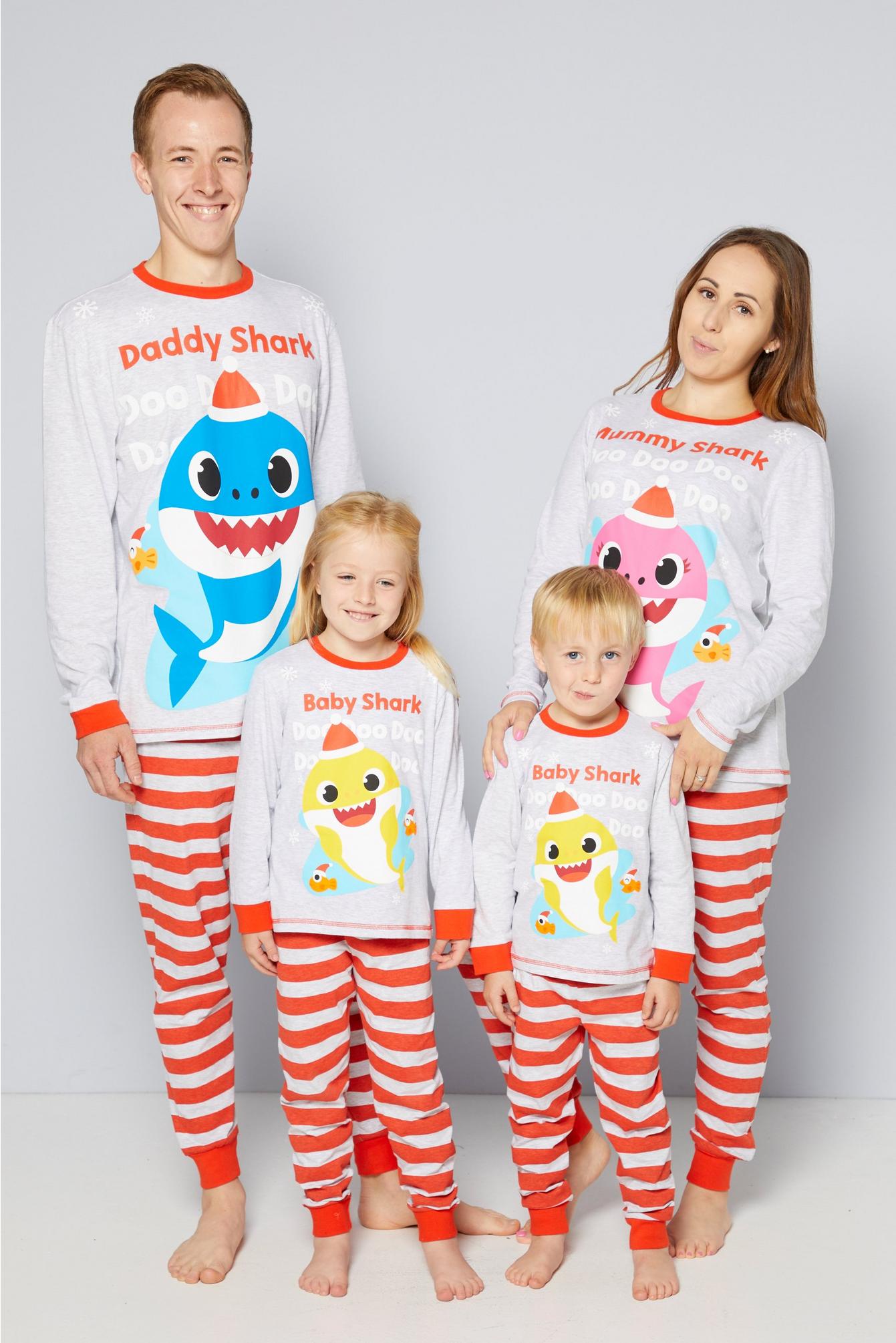 Family Baby Shark Pyjamas From £7 Studio UK Deals and Giveaways