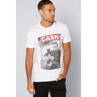 Image of Johnny Cash Printed T-Shirt