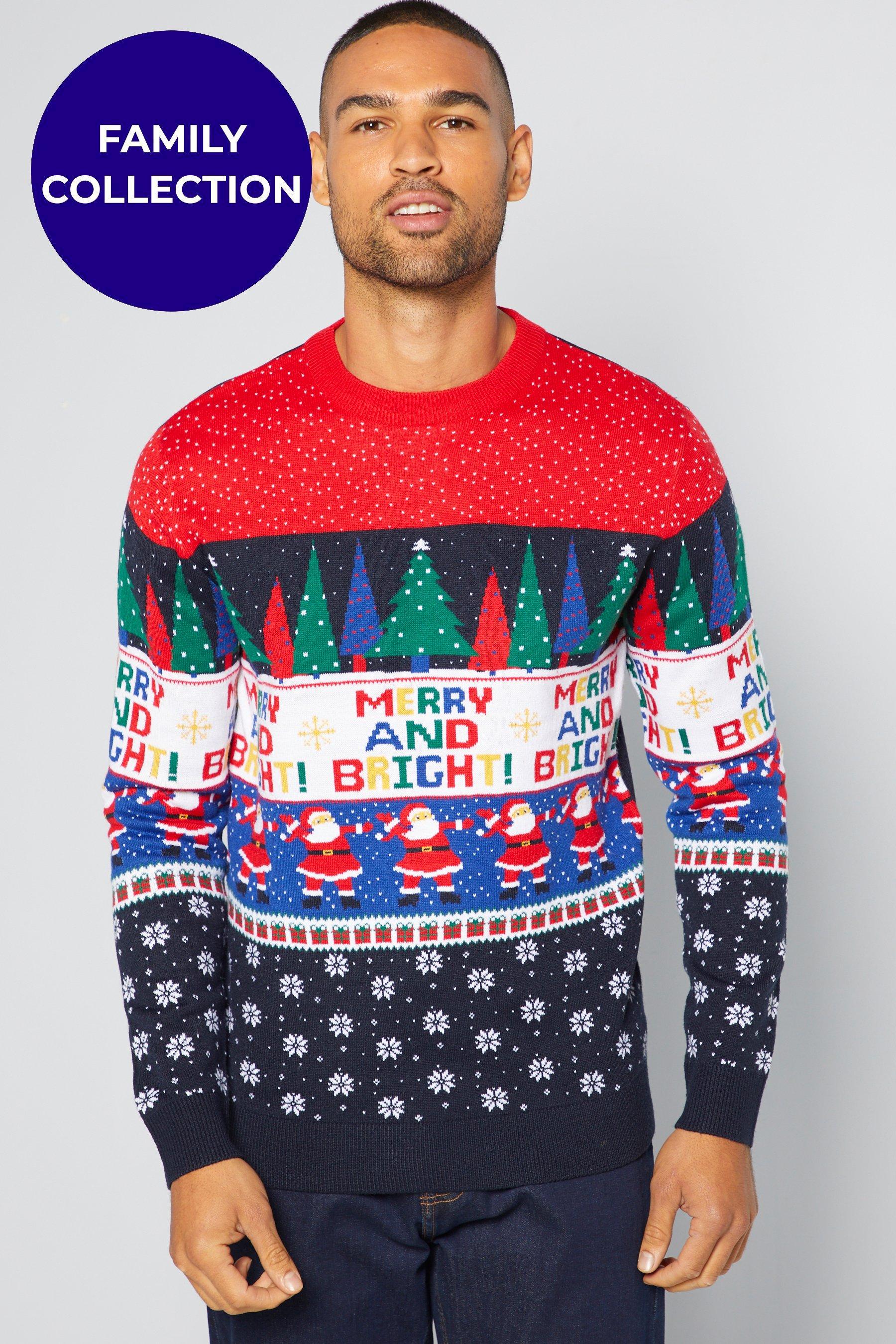 mens christmas jumper fairisle