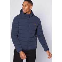 Image of Lyle and Scott Navy Puffer Jacket