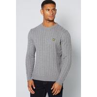 Image of Lyle and Scott Cable Jumper