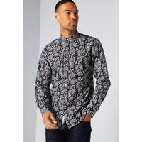 Image of Lambretta Black Paisley Shirt