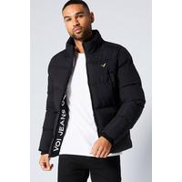 Image of Voi Taping Black Puffa Jacket