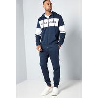 Image of Jack and Jones Zip Through Arm Panel Tracksuit