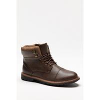 Image of Brown Military Boots