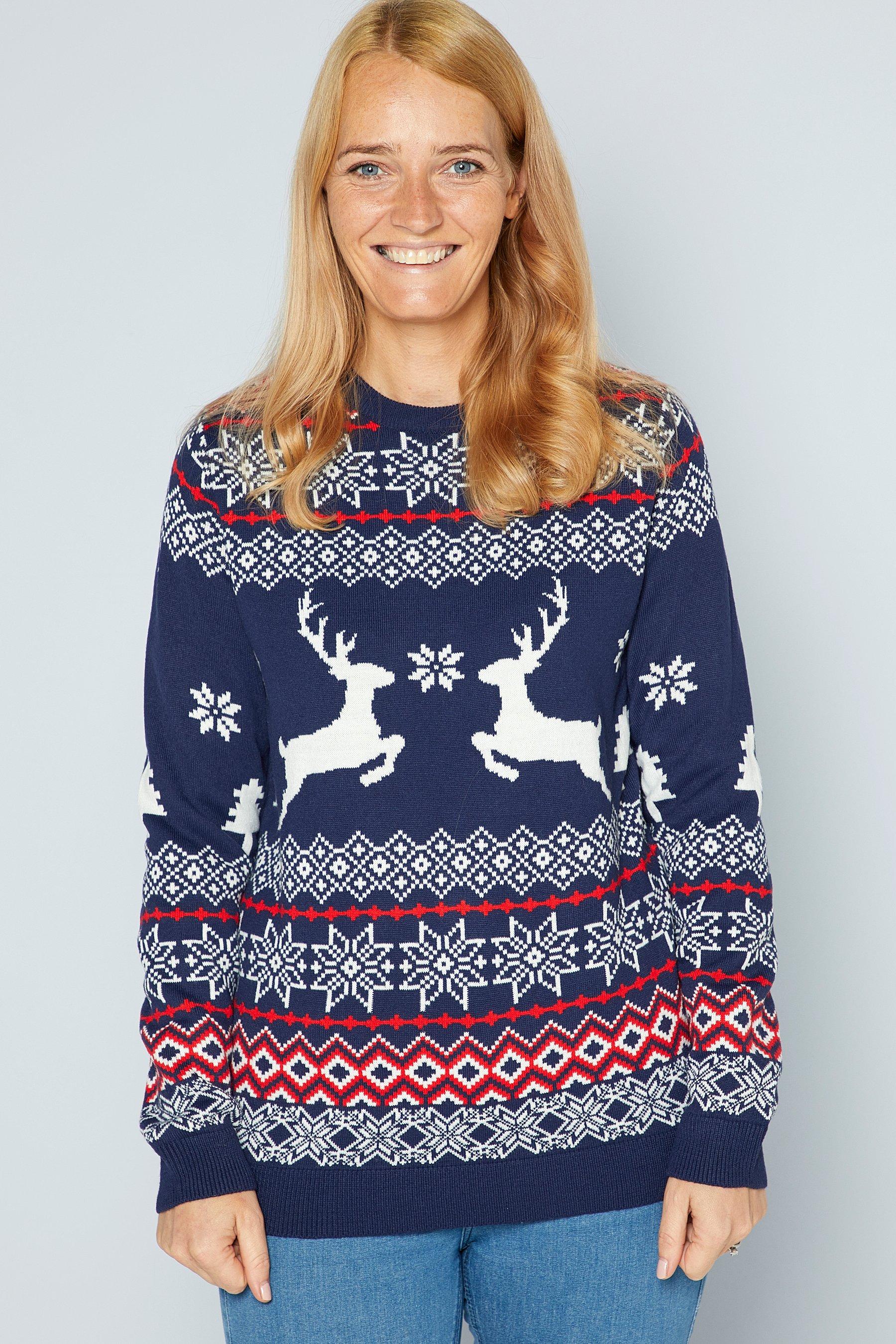 reindeer jumper womens