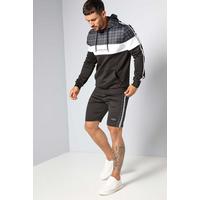 Image of Avant Garde Check Short Tracksuit