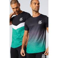 Image of DFND Pack of 2 Fade Out and Taping T-Shirts