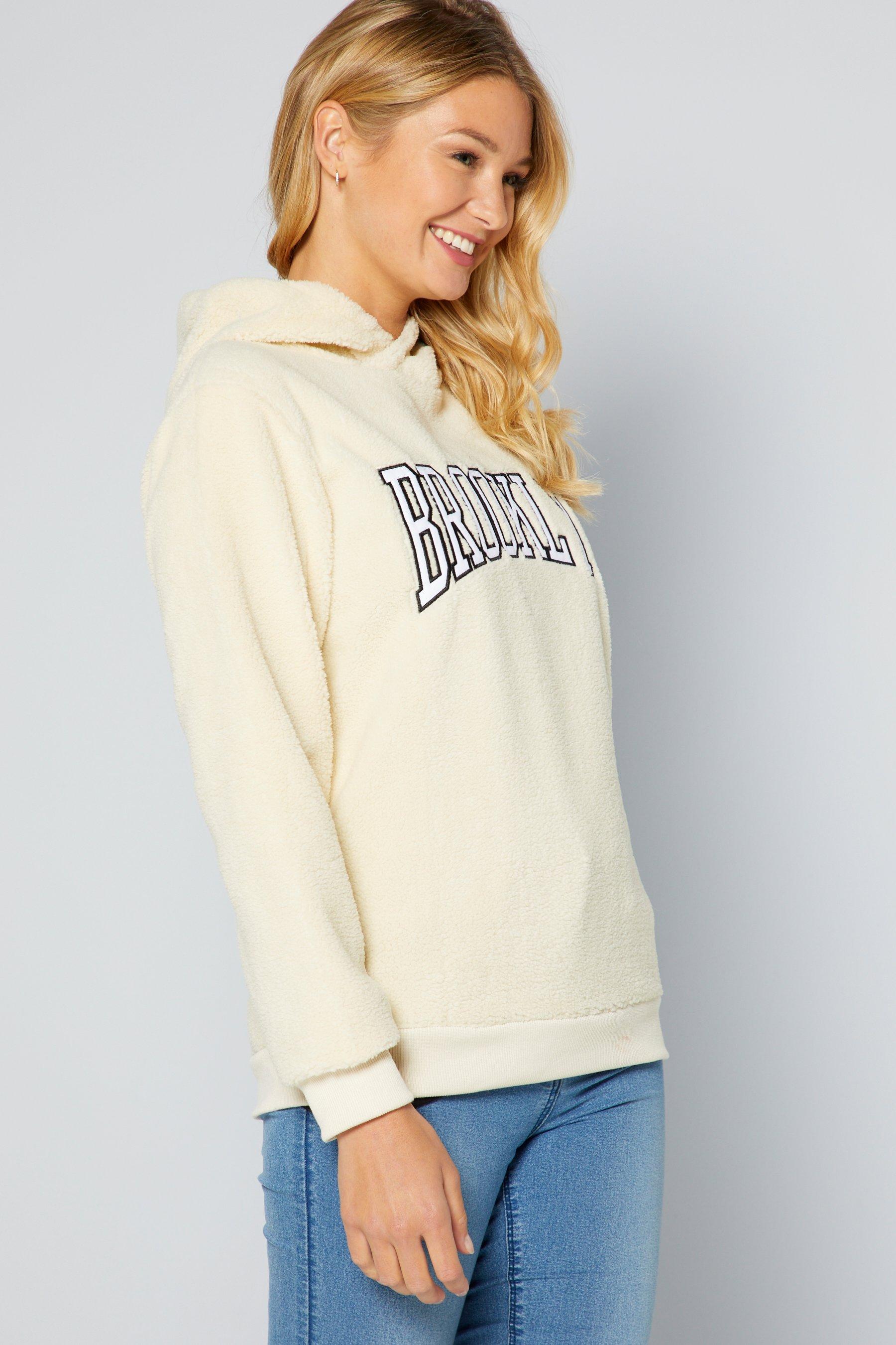 brave soul sherpa hoodie