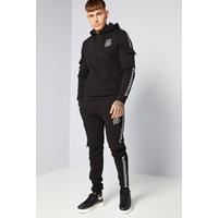 Image of DFND Taped Pocket Black Hoody