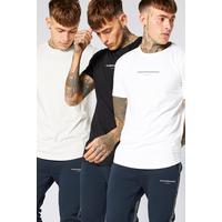 Image of Avant Garde Pack of 3 T-Shirts