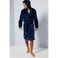 Image of Jacquard Check Dressing Gown