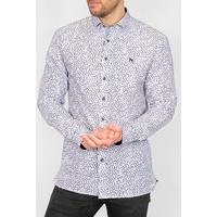 Image of Bewley and Ritch Long Sleeve Polko Dot Shirt