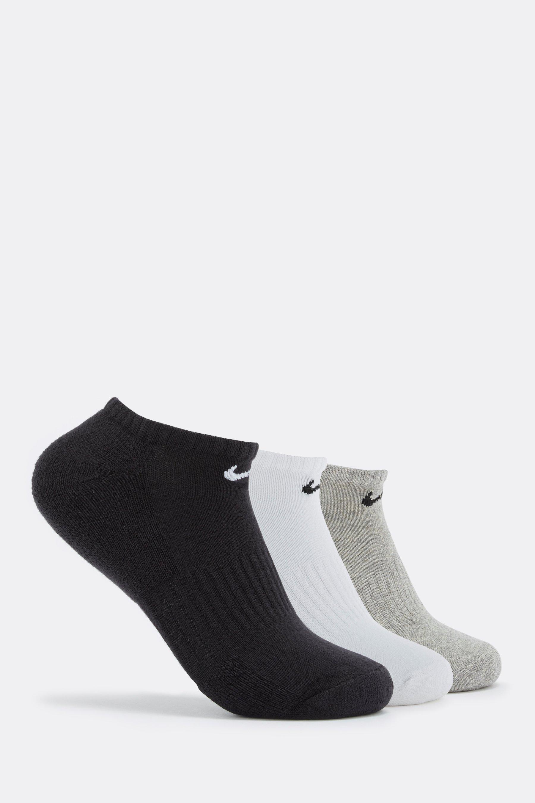 nike black trainer socks