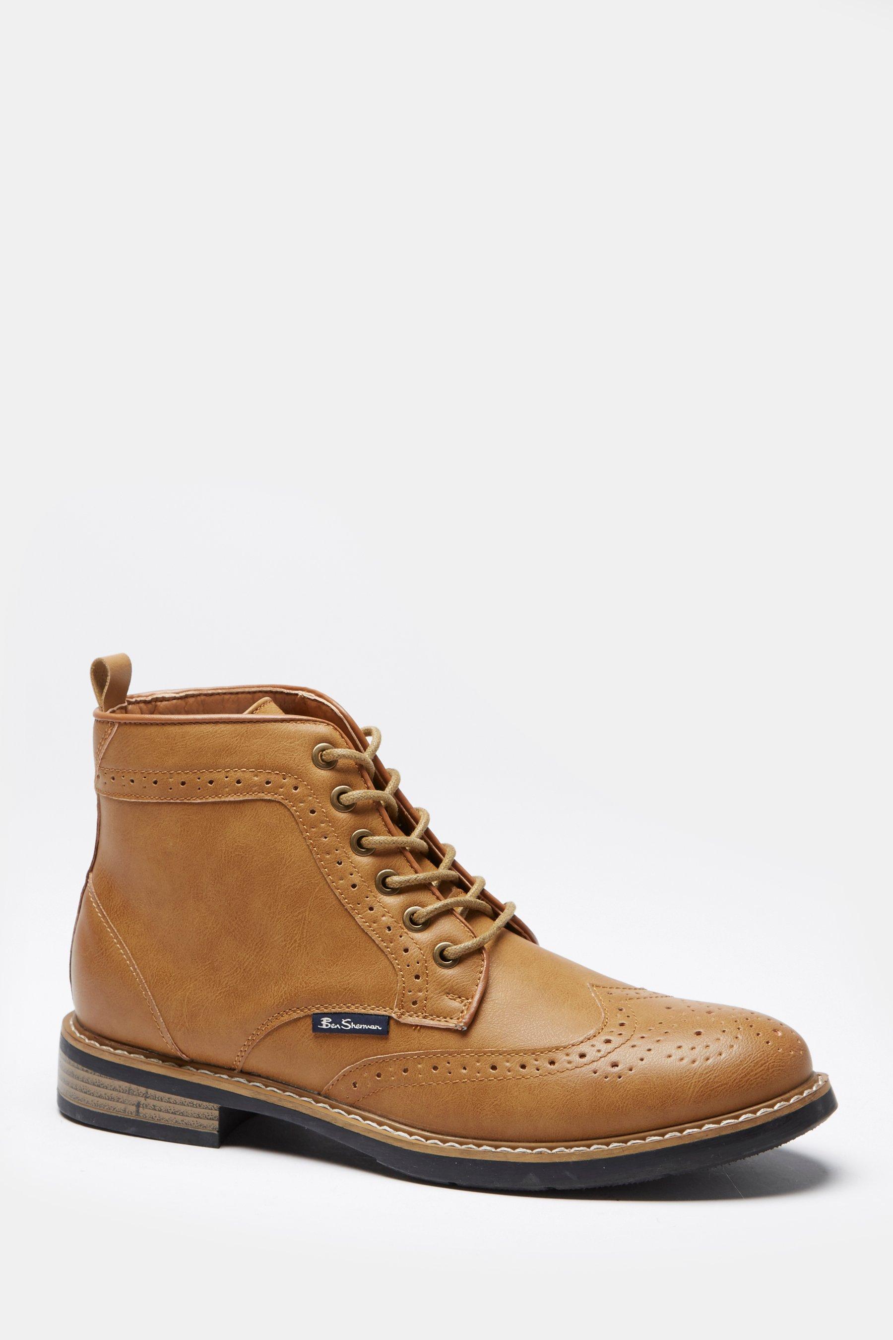 ben sherman brogue boots