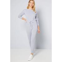 Image of AX Paris Slashed Neck Lounge Jumpsuit