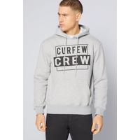 Image of Curfew Crew Grey Hoody