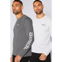 Image of Bench Pack of 2 Long Sleeve T-Shirts