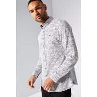 Image of Bewley and Ritch Long Sleeve Geo Print Shirt