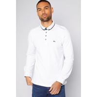 Image of Bewley and Ritch Long Sleeve Buttoned Up Polo Shirt
