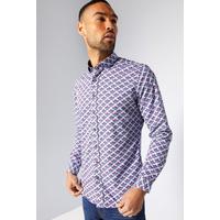 Image of Bewley and Ritch Long Sleeve Printed Shirt