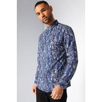 Image of Bewley and Ritch Long Sleeve Malbec Shirt