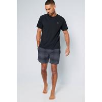 Image of Threadbare Short Sleeve Flannel Short Set