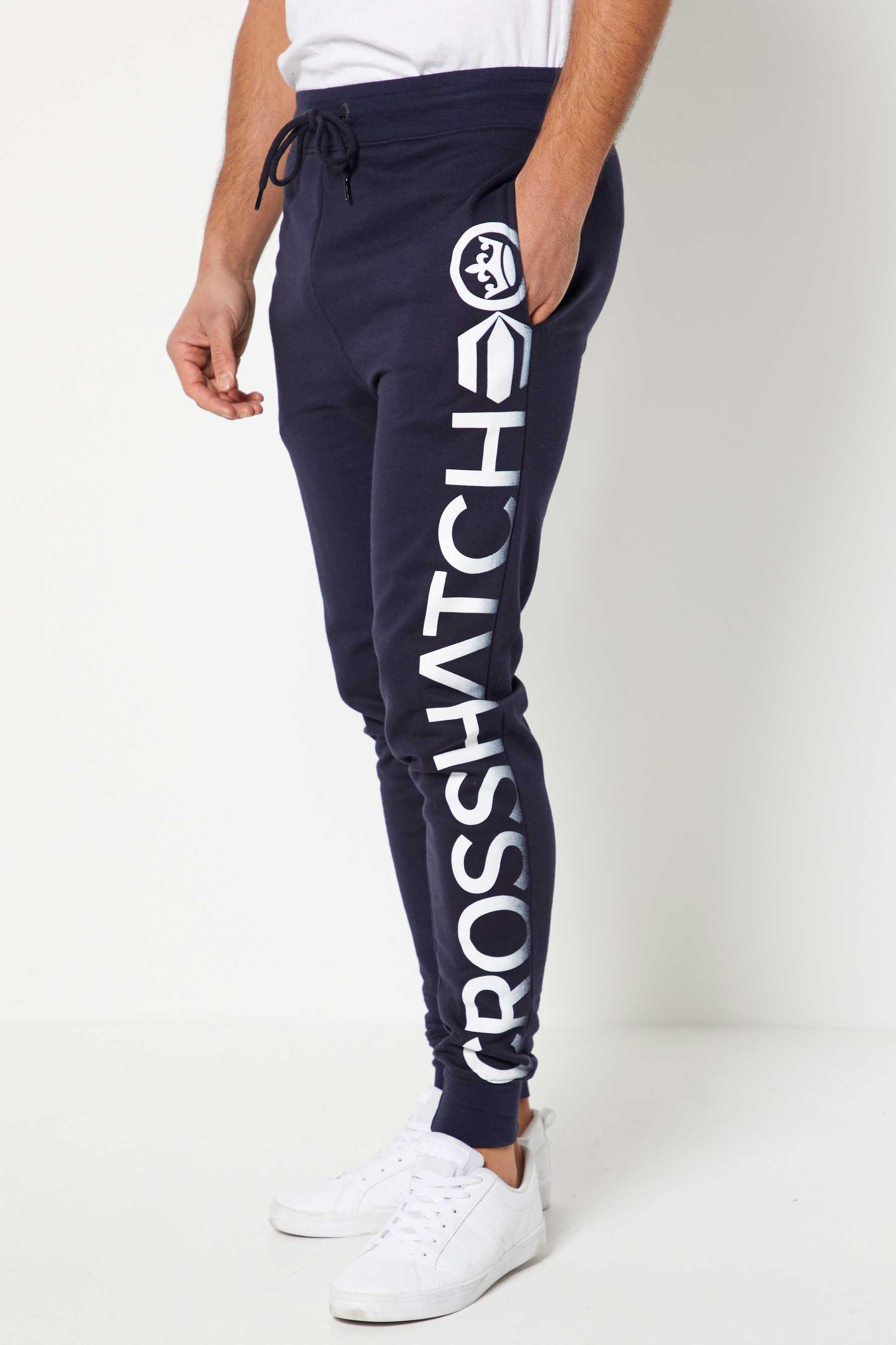 mens crosshatch joggers