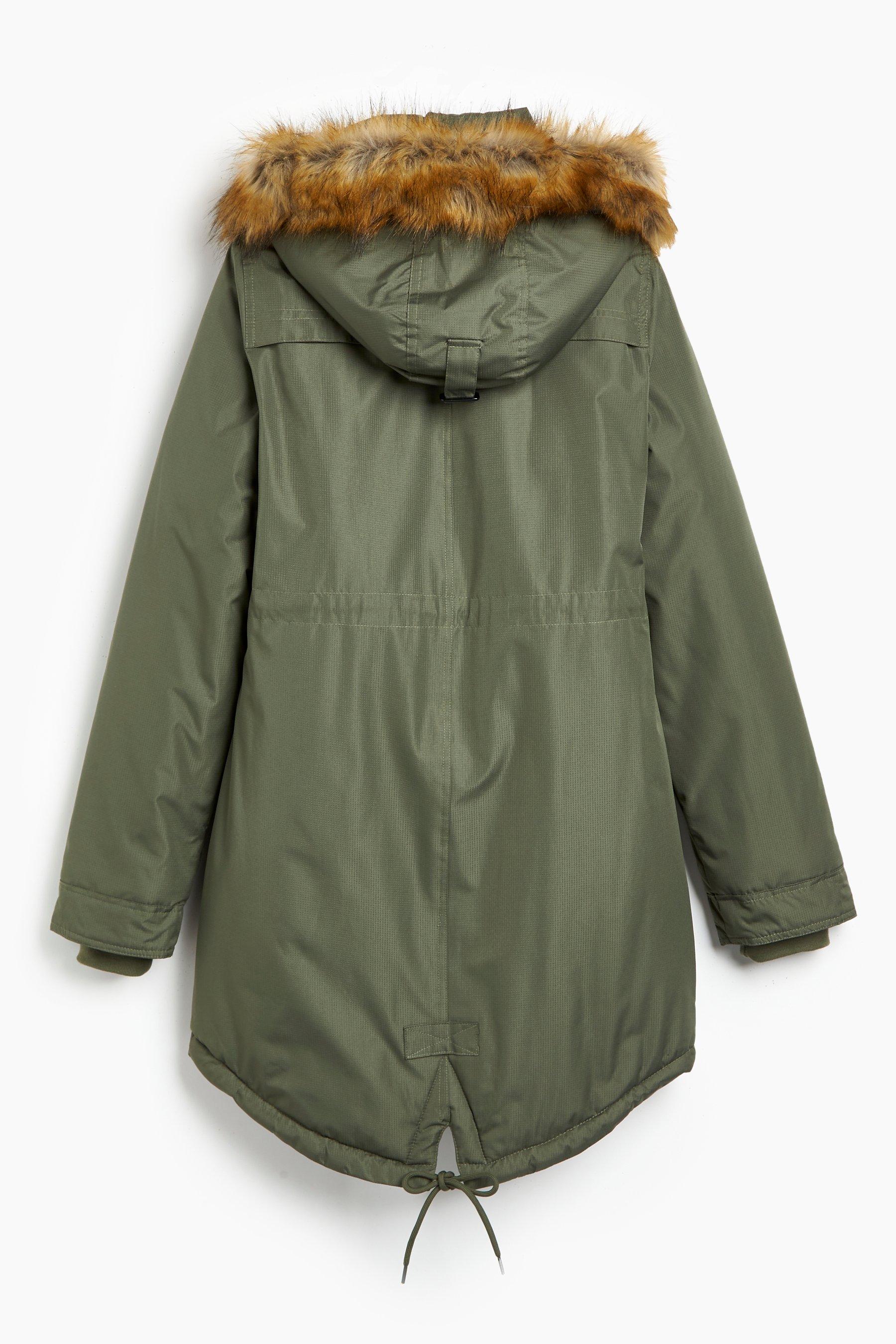 bench womens skylar parka khaki