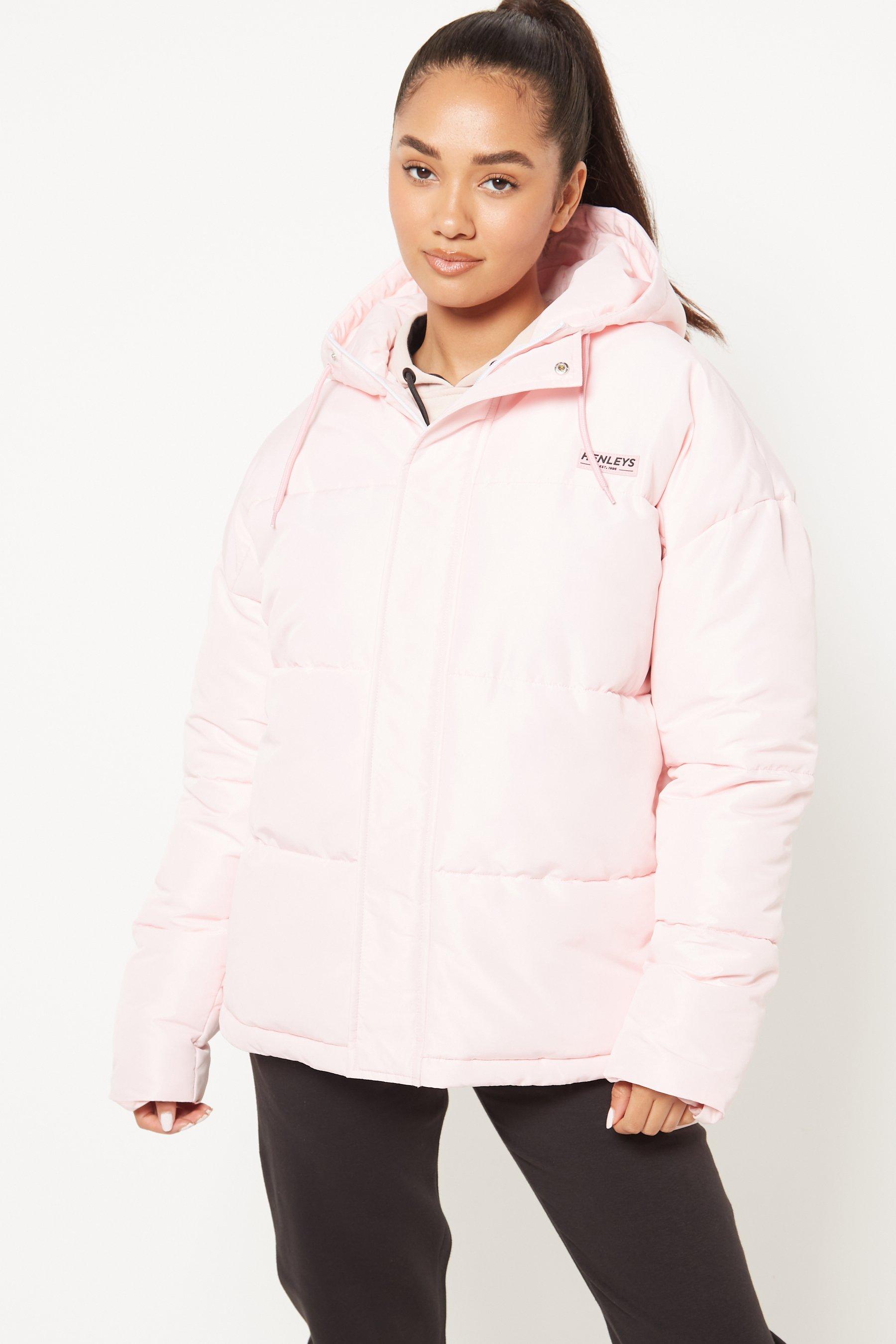 nike nsw padded jacket pink