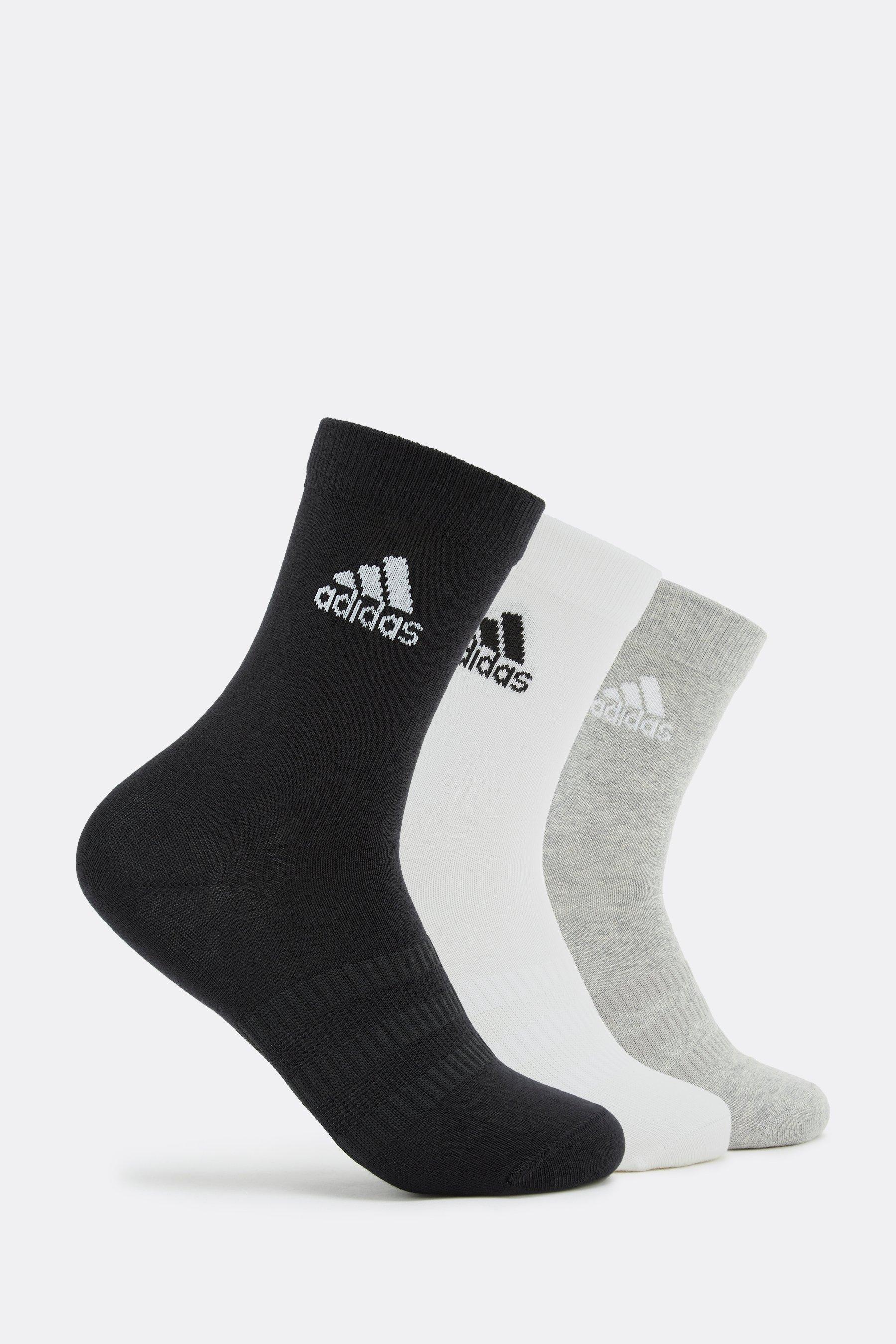 grey adidas socks