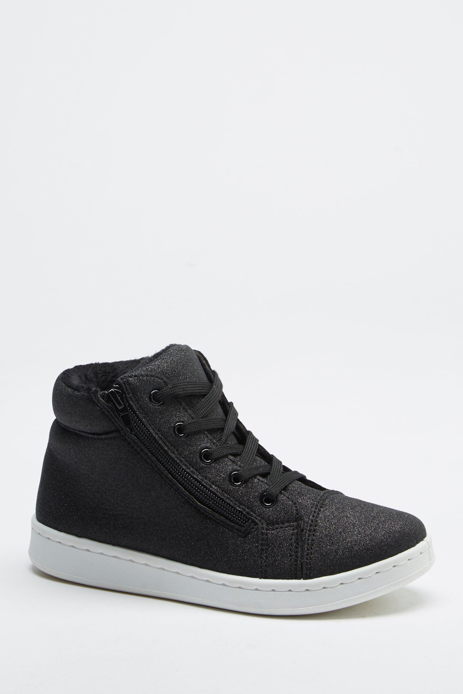 black high tops for girls