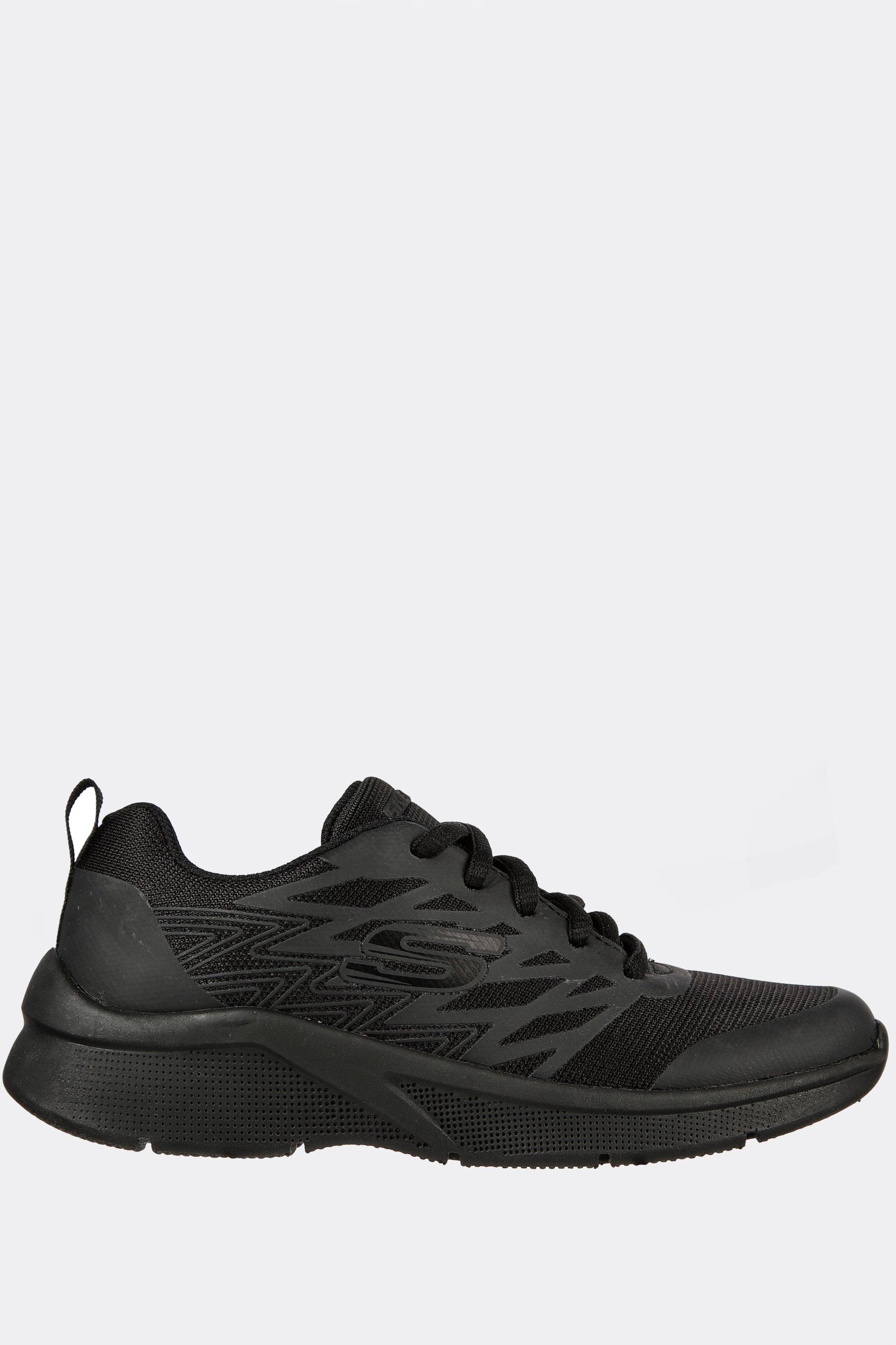 Boys Skechers Nitrate Microblast Junior 