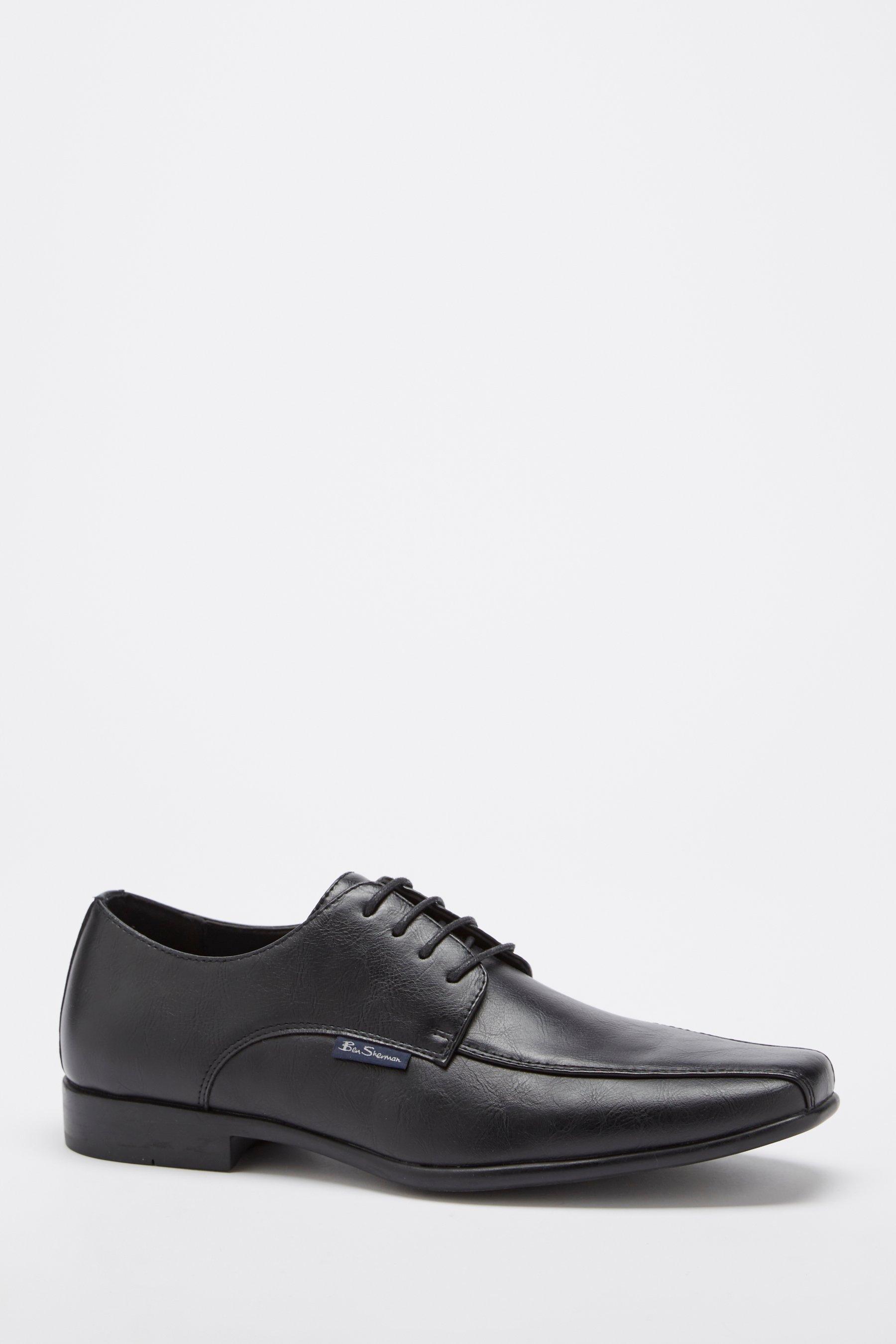 ben sherman durham black lace up shoes - mens - size: 8