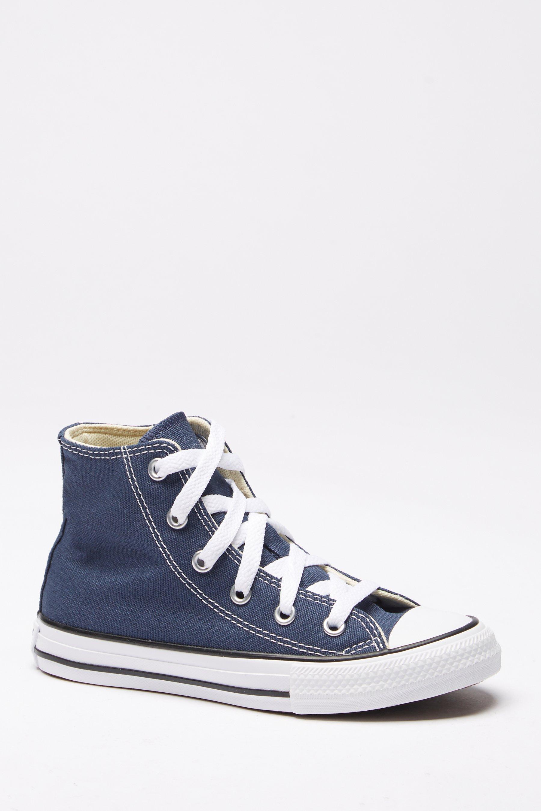 navy blue converse kids