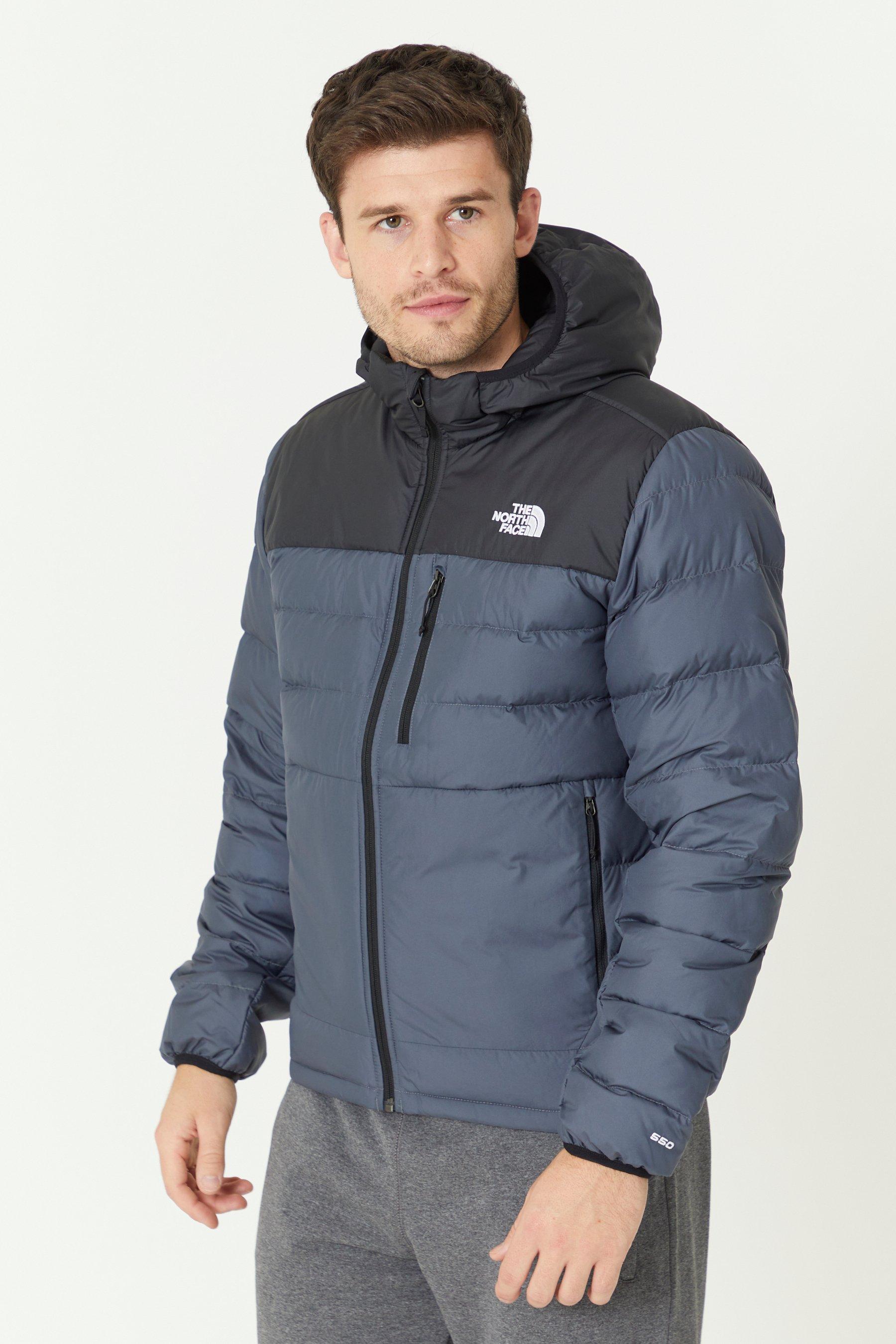 The North Face Aconcagua Black/Grey Down Jacket | Studio