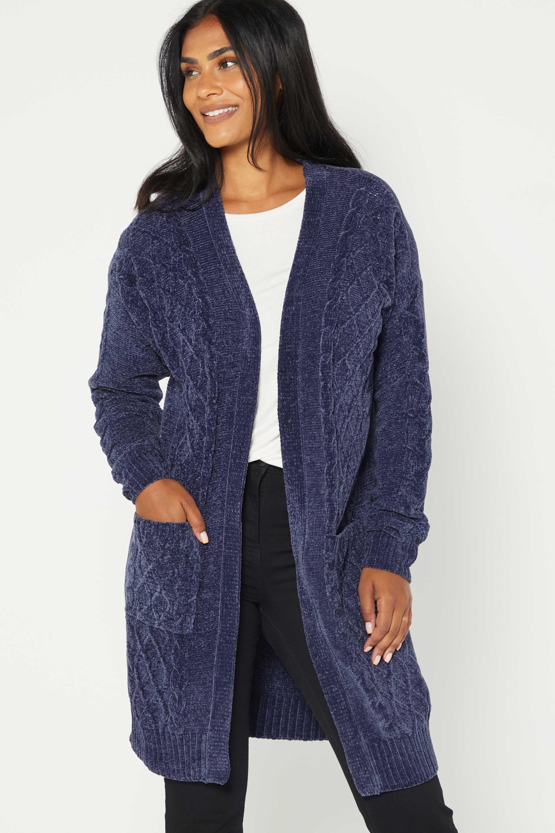 ann taylor grey cardigan