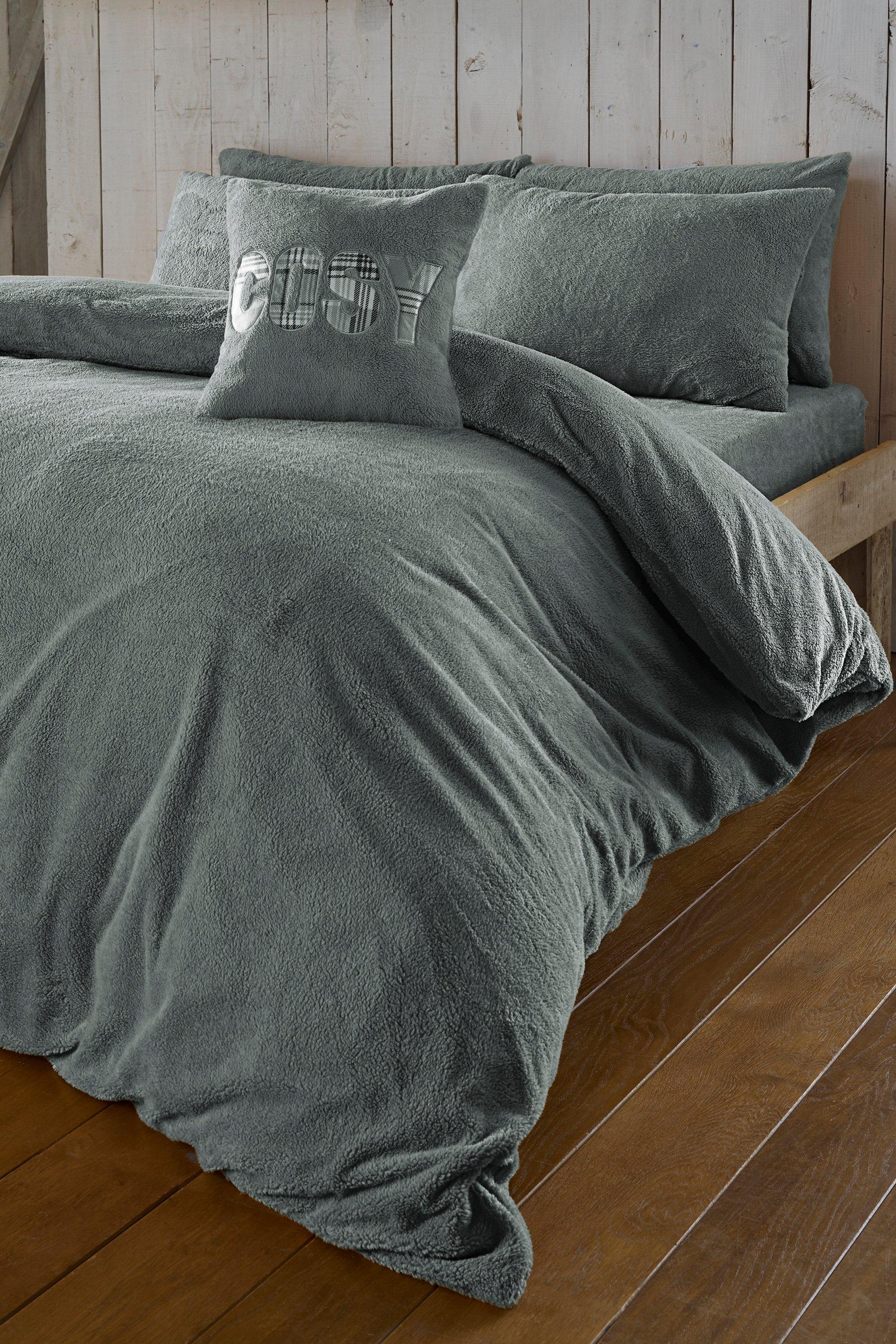 ultra cosy teddy fleece duvet