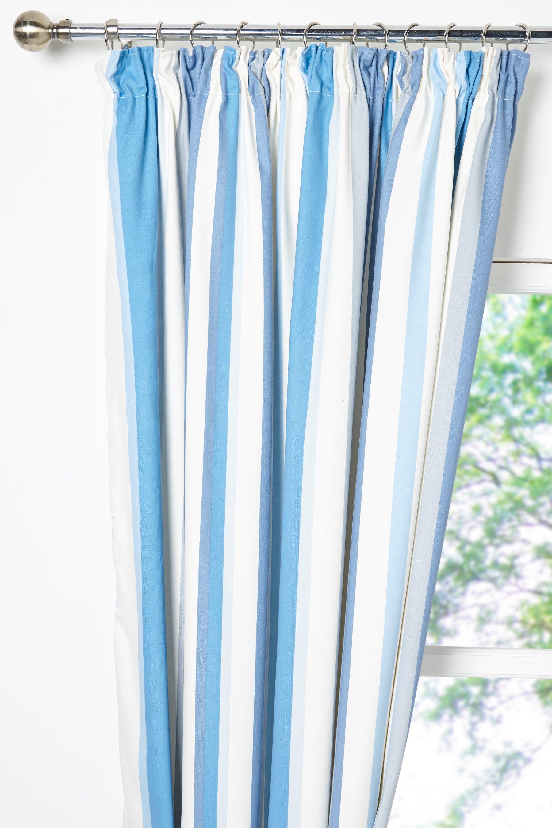 Hampton Striped Lined Curtains Studio
