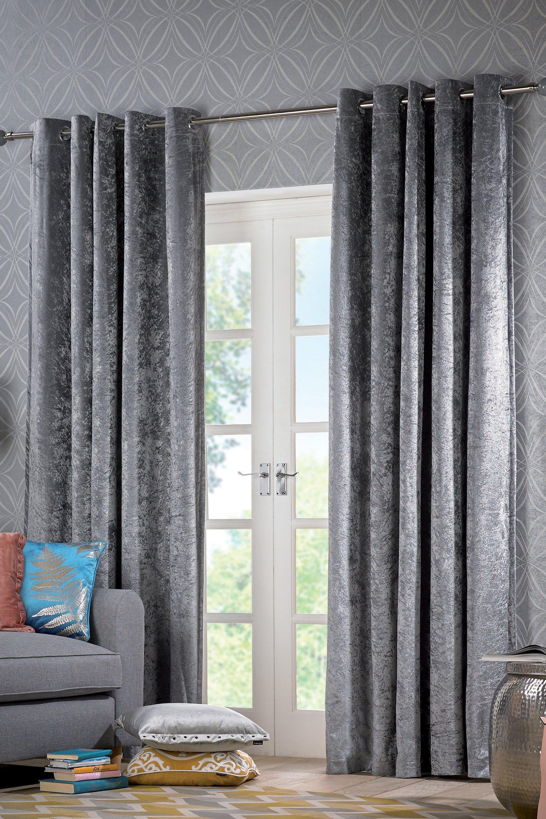 Crushed Velvet Blackout Curtains | Studio
