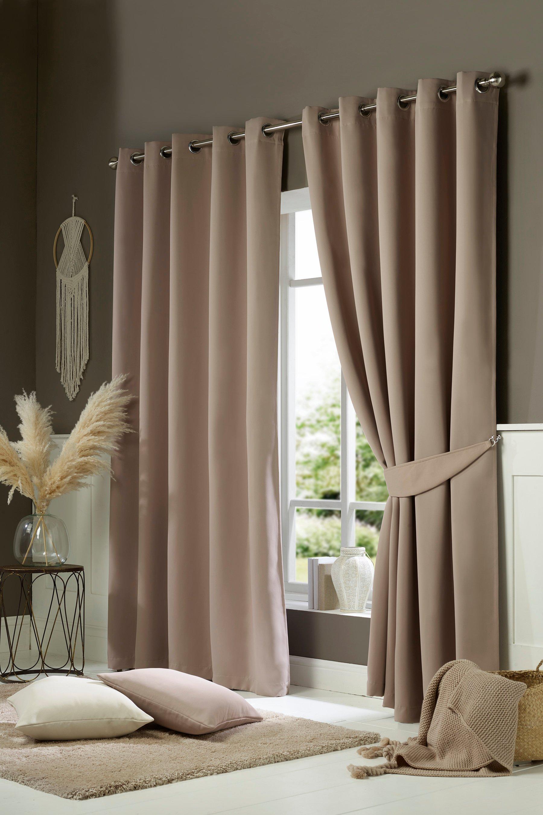 Studio Woven Blackout Eyelet Curtains | Studio