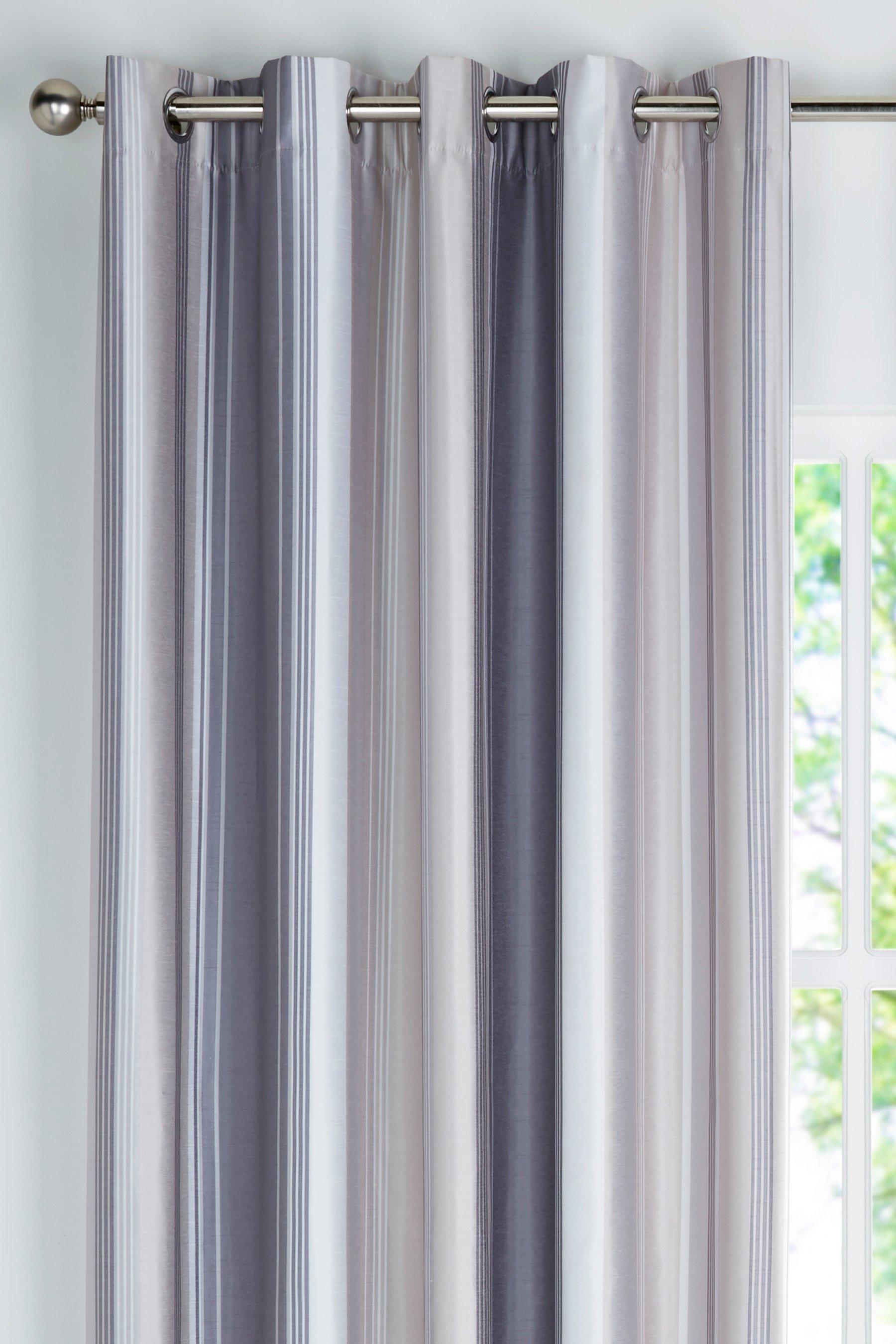 Denver Faux Silk Blackout Eyelet Curtains Studio