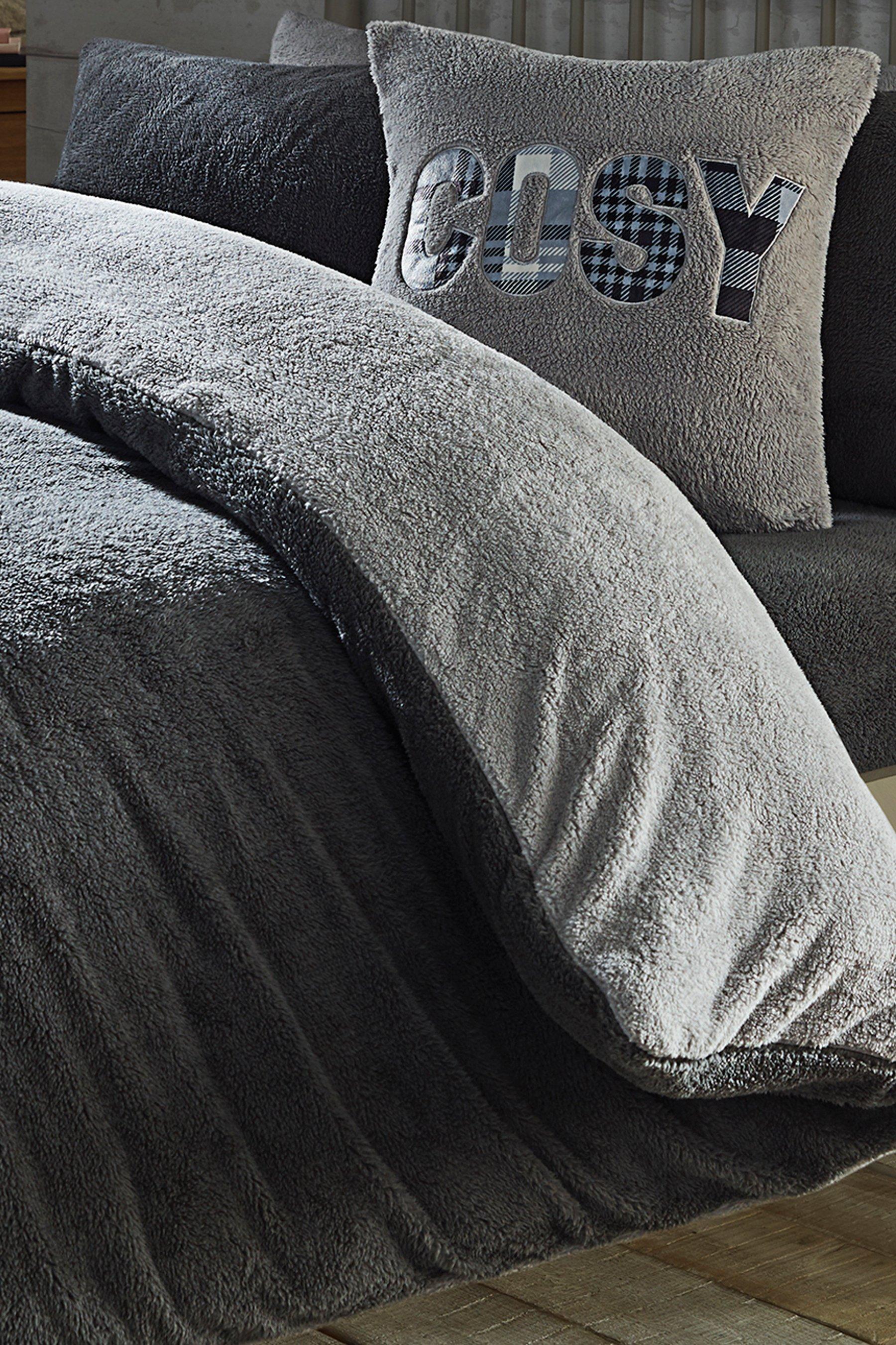 cosy teddy fleece duvet