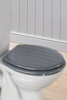 1-Pack Round White Basics AB-T100-R-W Economy Toilet Seat 