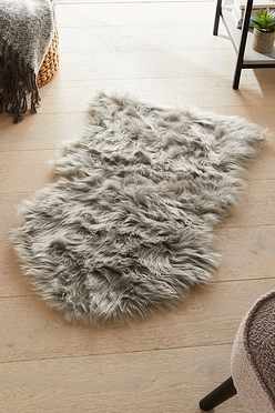 Sheepskin Rug with Suede Backing